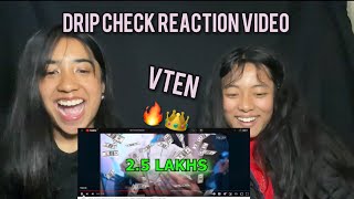 Vten Drip Check Reaction Video | Breakstation #20mission