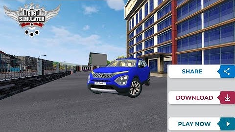 New Tata Safari car mod || In bus simulator Indonesia#bussidmod