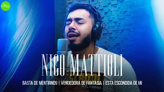 Video thumbnail of "Nico Mattioli - Basta De Mentirnos / Vendedora De Fantasía / Está Escondida De Mi (Video Oficial)"