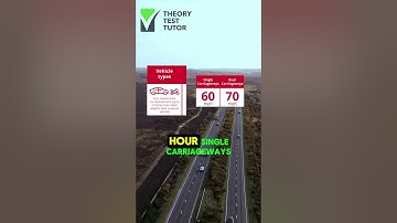 National Speed Limit - Theory Test UK 🇬🇧