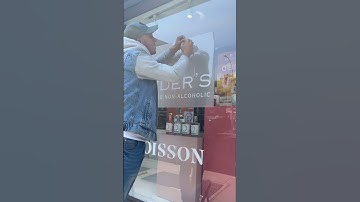 Installation of window clings - Process - Brooklyn NYC - Window Decals