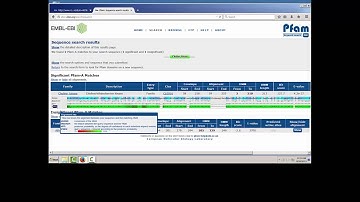 Biochemistry Lab   PFam tutorial