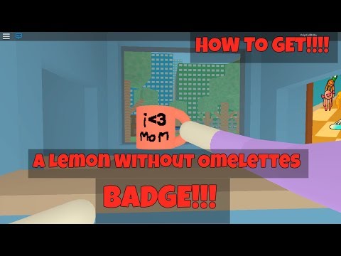 Roblox Cleaning Simulator How To Get A Lemon Without Omelettes Badge 2017 Youtube - roblox cleaning simulator barnabus the bubble