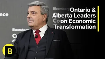 Ontario & Alberta Leaders on Economic Transformation