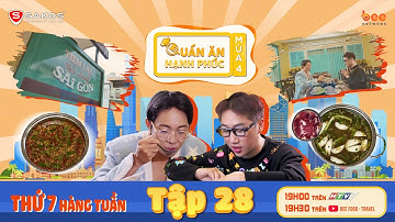 #28 Theo chân Năm Chà & Lâm Nguyễn khám phá tiệm lẩu trứ danh Sài Gòn | QUÁN ĂN HẠNH PHÚC