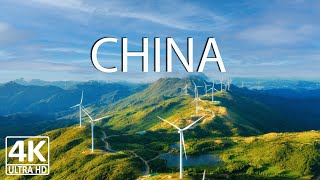 FLYING OVER CHINA (4K UHD) - Soothing Piano Music With Beautiful Nature Videos