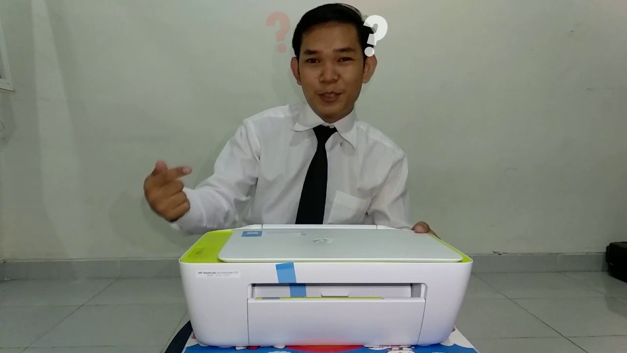 UNBOXING Printer HP Deskjet Ink Advantage 2135 - YouTube