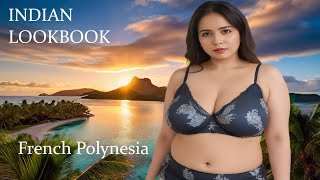 4K Indian Lookbook in French Polynesia