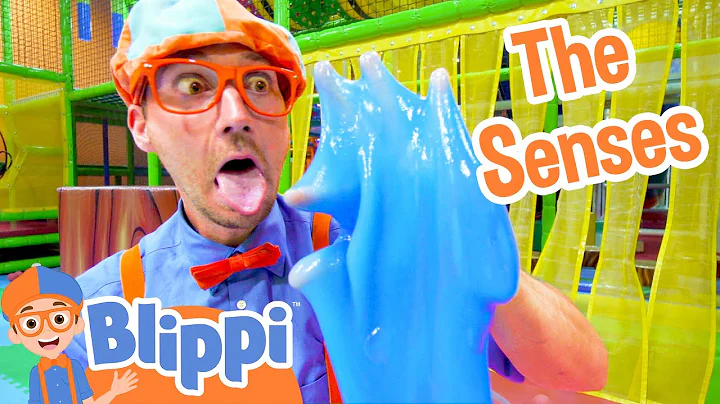 Blippi Learns the 5 Senses at a Play Place | Blippi Full Episodes | Educational Videos | Blippi Toys