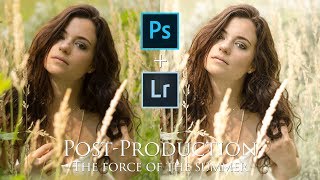 Post Production with free actions and Presets - Photoshop & Lightroom Tutorial