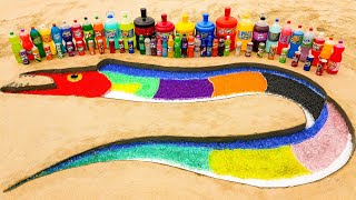 How to make Rainbow Largehead Hairtail Fish with Orbeez, Fanta, Chupa Chups, Coca Cola vs Mentos by Toys King 306,742 views 1 month ago 10 minutes, 54 seconds