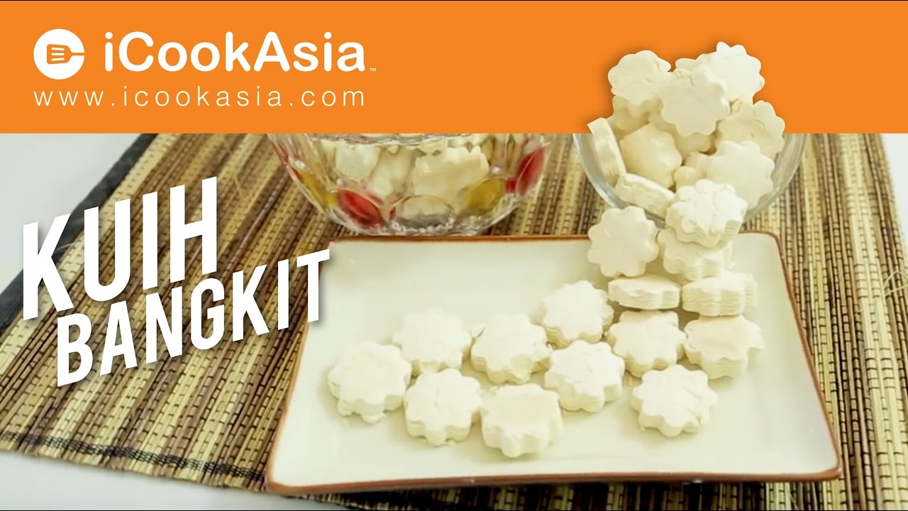 Resepi Kuih Bangkit  Try Masak  iCookAsia  Kuih 