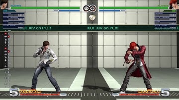 KOF XIV: Input Frame Data Hidden Command
