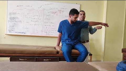 Shoulder Abduction MMT practical By Dr Mostafa Gomaa