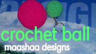 cw2 Crochet ball keychain making in Tamil