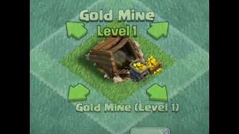 Builder base gold mine upgrading to max level #shorts #youtubeshorts