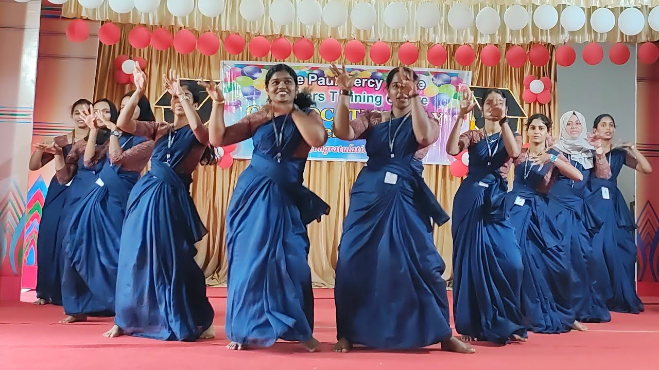 Graduation Ceremony Dance performance by Teacher Trainees - YouTube