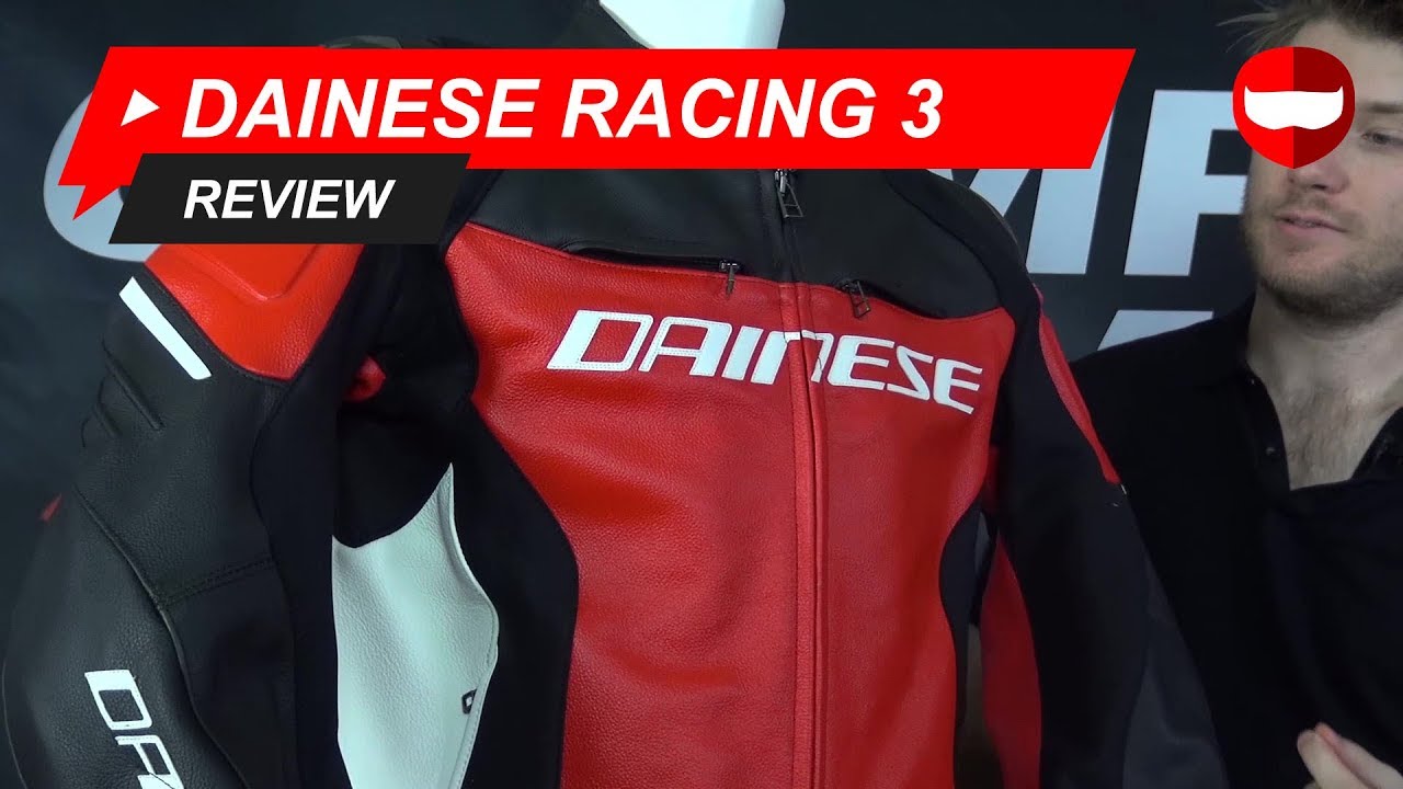 DAINESE RACING 3 PERF.LETHER JACKET-