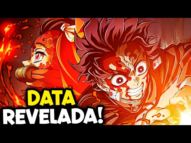 AAAA 4 TEMPORADA de DEMON SLAYER É ANUNCIADA! JÁ TEM DATA??? 