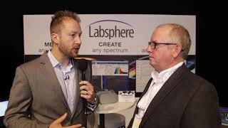 Wireless target reflectance testing with Labsphere