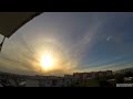 Гало на закате г.Омск Timelapse