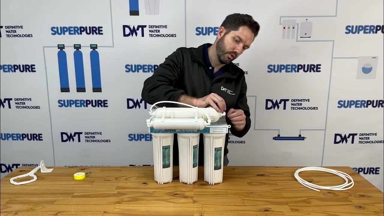 New SUPERPURE 5 Stage Ultra Filter System Unboxing and Installation