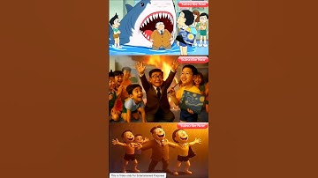 Doraemon Real Life: Nobita, Doraemon, Shizuka, Suneo, Jaian #shorts #doramon