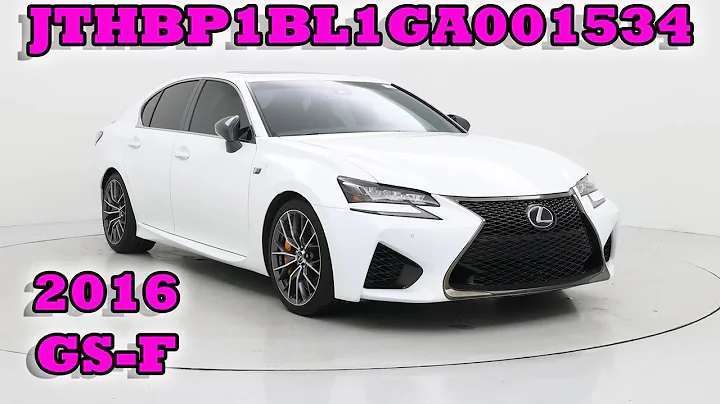 JTHBP1BL1GA001534 - 2016 GS-F - A DEEPER DIVE (EPISODE 0124)