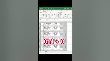 Thêm dòng trống xen kẽ vào bảng dữ liệu excel