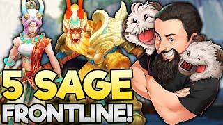 5 Sage - I Can Counter Position! TRUST!! | TFT Inkborn Fables | Teamfight Tactics