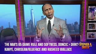 The NBA’s 65 game rule and softness, Doncic vs Dirk, Kanye, Chrisean/Blueface and Rasheed Wallace