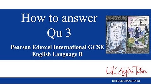 How to answer Qu 3 on the Pearson Edexcel iGCSE English Language B Paper 1