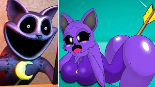 CatNap React to Poppy Playtime Chapter 3 | Funny TikTok Animations