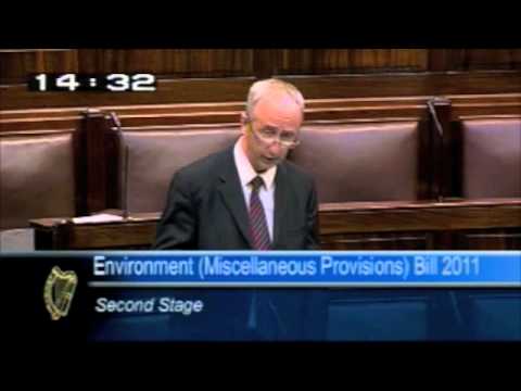 Deputy Kevin Humphreys speaking about incinerator levies for Poolbeg