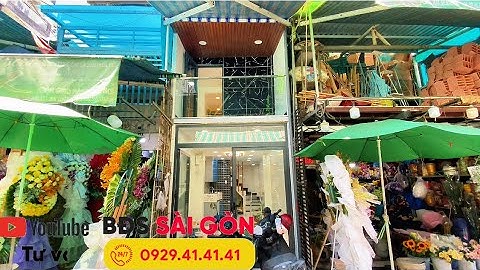 QUẬN 10 MẶT TIỀN HƠN 5TỶ KHU VỰC CHỢ BUÔN BÁN NGÀY ĐÊM.