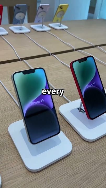 Setting off EVERY Alarm in the Apple Store Prank! 🍏⏰ #shorts