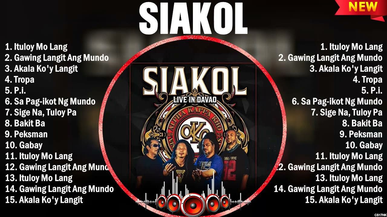 Siakol Best OPM Songs Ever ~ Most Popular 10 OPM Hits Of All Time