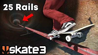 Skate 3’s Most INSANE Rail Challenge…