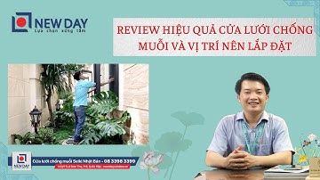 review hiệu quả lắp đặt cửa lưới chống muỗi| vị trí lắp đặt cửa lưới chống muỗi|[Cửa lưới New Day]