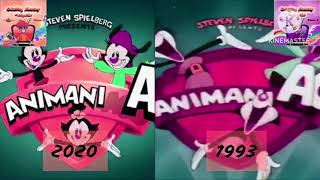 Animaniacs Theme Song Comparsion 1993 Vs. 2020 In G Major 25 Fixedkinemaster Version