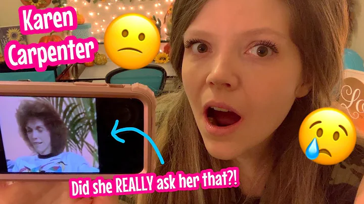 Reacting to Karen Carpenter Before She DIED from A...