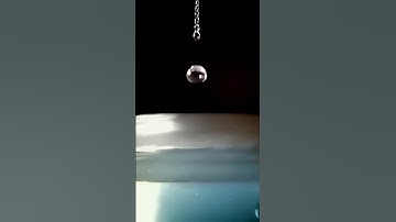 Relaxing Water Drop with a Surprise! #1000fps #waterdrip #shorts