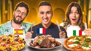 Quel pays fait le MEILLEUR plat ? 🇫🇷 France vs 🇮🇹 Italie vs 🇪🇸 Espagne 