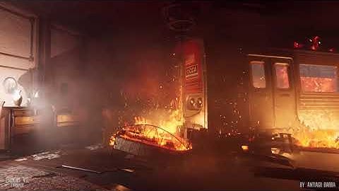 Resident Evil 3 The clock tower in Unreal Engine 5 Fan made