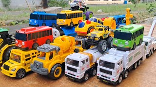 50.collection car toys, construction vehicles toys, police car toys, concrete mixer truck, excavator