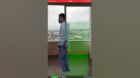 Very WIP #ARKit video projection sketch