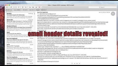 How to Show Full Email Headers in Mail for Mac OS X