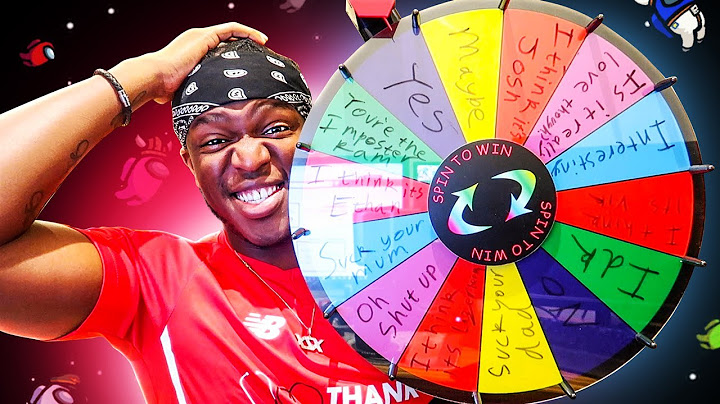 AMONG US BUT THE WHEEL DECIDES WHAT I SAY