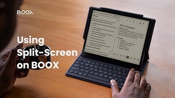 Use Split-screen in System and NeoReader - BOOX Tutorial Ep5