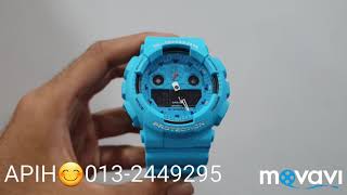 Jam Tangan Casio G-Shock Original Pria GA-100RS-2A